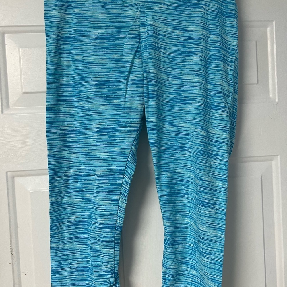 Bally Blue Leggings